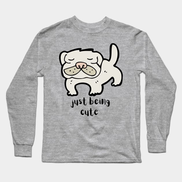 Just Being Cute! Long Sleeve T-Shirt by DD Ventures